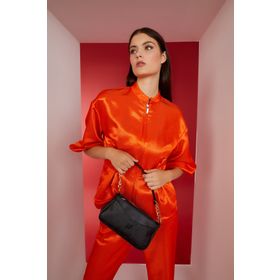 Pierre Cardin 05PO23Y1725 Print Siyah Kadın Omuz Çantası
