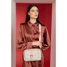 Pierre Cardin 05PO23Y1726 Alfabe Krem Kadın Omuz Çantası