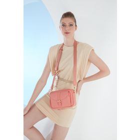 Pierre Cardin 05PO23Y1726 Print Mercan Kadın Omuz Çantası