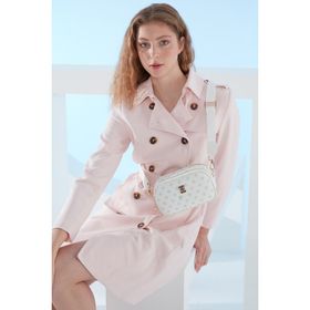 Pierre Cardin 05PO23Y1731 Beyaz Monogram Kadın Omuz Çantası