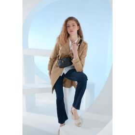 Pierre Cardin 05PO23Y1731 Siyah Monogram Kadın Omuz Çantası
