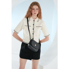 Pierre Cardin 05PO23Y1733 Floater Siyah Kadın Omuz Çantası