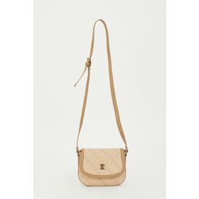 Pierre Cardin 05PO23Y1733 Tramlı Alfabe Nude Kadın Omuz Çantası