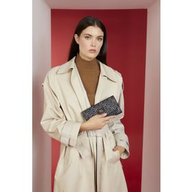 Pierre Cardin 06PO23K1417 Siyah Floater Kadın Portföy ve Clutch Çanta