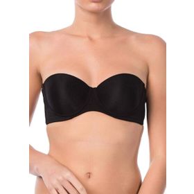 Pierre Cardin 1-6-6025 Siyah Destekli Straplez Tek Kadın Sütyen