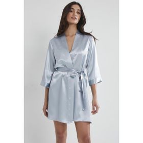 Pierre Cardin 1010 Mint Saten Kadın Sabahlık