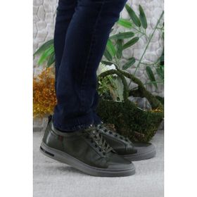 Pierre Cardin 10214 Haki Deri Erkek Ayakkabı