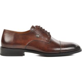 Pierre Cardin 114006 M Kahverengi Hakiki Deri Erkek Klasik Ayakkabı