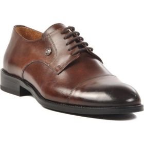 Pierre Cardin 114006 M Kahverengi Hakiki Deri Erkek Klasik Ayakkabı