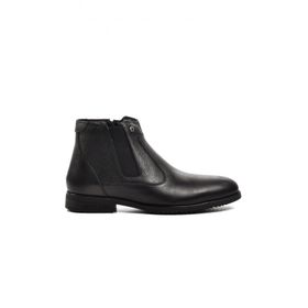 Pierre Cardin 1196063-24K Siyah Deri Erkek Bot