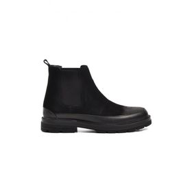 Pierre Cardin 1361654 Siyah Nubuk Hakiki Deri Erkek Bot