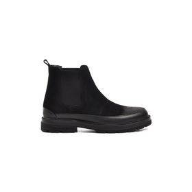 Pierre Cardin 1361654 Siyah Nubuk Hakiki Deri Erkek Bot