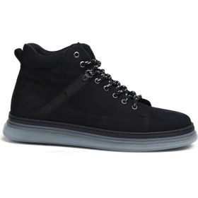 Pierre Cardin 13622 Siyah Nubuk Erkek Bot