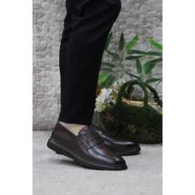Pierre Cardin 14207 Kahve Hakiki Deri Erkek Ayakkabı