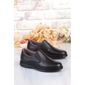 Pierre Cardin 146404 Siyah Lastikli Comfy Hakiki Deri Erkek Ayakkabı