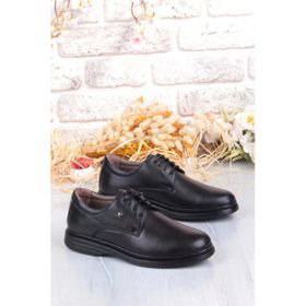 Pierre Cardin 146405 Siyah Bağçıklı Comfy Hakiki Deri Erkek Ayakkabı