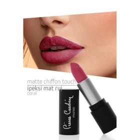 Pierre Cardin 179 Coral Matte Chiffon Touch Lipstick