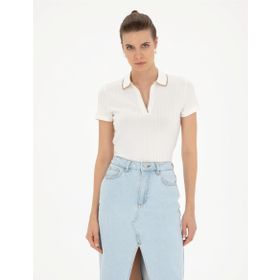 Pierre Cardin 1894780 VR019 Ekru Kadın Bluz