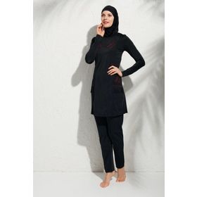 Pierre Cardin 191913 Uzun Kollu Aplikeli Tesettür Mayo