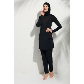 Pierre Cardin 191913 Uzun Kollu Aplikeli Tesettür Mayo
