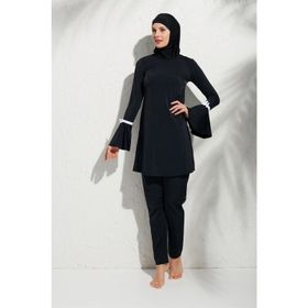 Pierre Cardin 191934 Uzun Kollu Kolu Volanlı Tesettür Mayo