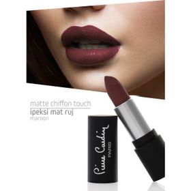 Pierre Cardin 194 Maroon Matte Chiffon Touch Lipstick
