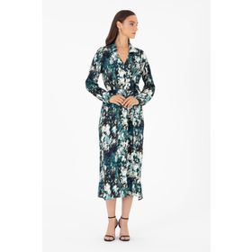 Pierre Cardin 1944977 VR079 Yeşil Kadın Elbise