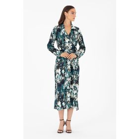 Pierre Cardin 1944977 VR079 Yeşil Kadın Elbise