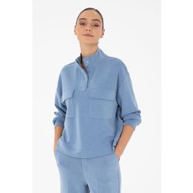Pierre Cardin 1946996 VR036 Mavi Kadın Sweatshirt