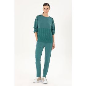 Pierre Cardin 1949395 VR079 Yeşil Kadın Pantolon