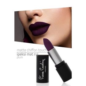 Pierre Cardin 195 Plum Matte Chiffon Touch Lipstick