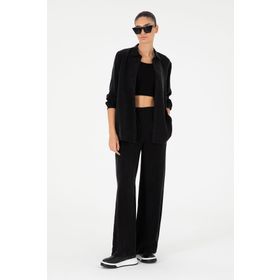 Pierre Cardin 1950047 VR046 Siyah Kadın Pantolon