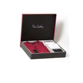 Pierre Cardin 2000 Bordo Pijama Çamaşır Çorap Set