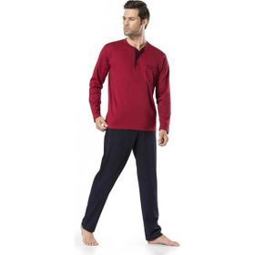 Pierre Cardin 2000 Bordo Pijama Çamaşır Çorap Set