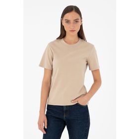 Pierre Cardin 2136478 VR011 Bej Kadın T-shirt