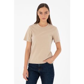 Pierre Cardin 2136478 VR011 Bej Kadın T-shirt