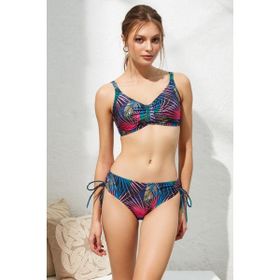 Pierre Cardin 221220 Göğüs Toparlayıcı Balensiz Curly Soft Pedli Bikini Takım