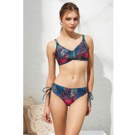 Pierre Cardin 221220 Göğüs Toparlayıcı Balensiz Curly Soft Pedli Bikini Takım