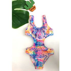 Pierre Cardin 224600 Batik Püsküllü Kız Çocuk Mayokini