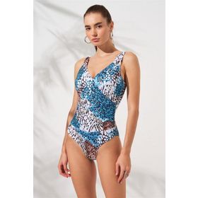 Pierre Cardin 231127 Cannes Kalın Askılı Kruvaze Mayo