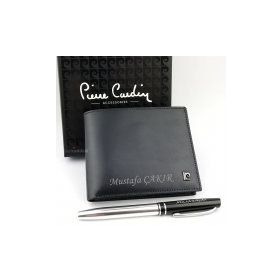 Pierre Cardin 2361 Siyah Deri Erkek Cüzdan