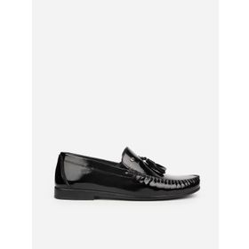 Pierre Cardin 25101 Siyah Rugan Hakiki Deri Loafer Erkek Ayakkabı