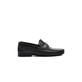 Pierre Cardin 25104 Siyah Nubuk Deri Erkek Loafer Ayakkabı