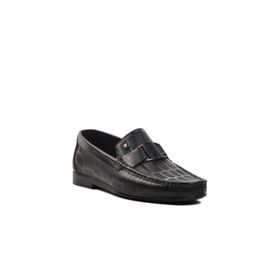 Pierre Cardin 25104 Siyah Nubuk Deri Erkek Loafer Ayakkabı