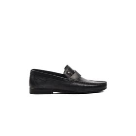 Pierre Cardin 25104 Siyah Nubuk Deri Erkek Loafer Ayakkabı