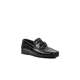 Pierre Cardin 25104 Siyah Rugan Deri Erkek Loafer Ayakkabı