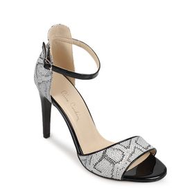Pierre Cardin 2S891053 Gümüş Yılan Kadın Topuklu Ayakkabı