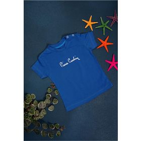 Pierre Cardin 302628 Çıtçıtlı Kısa Kol Erkek Bebek Tişört