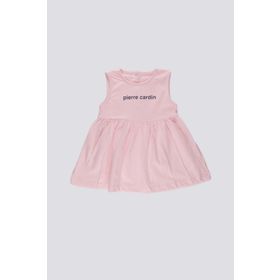 Pierre Cardin 303401 Baskılı Interlok Yazlık Lacivert Elbise