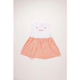 Pierre Cardin 303406 Çıtçıtlı Kız Çocuk Dokuma Elbise